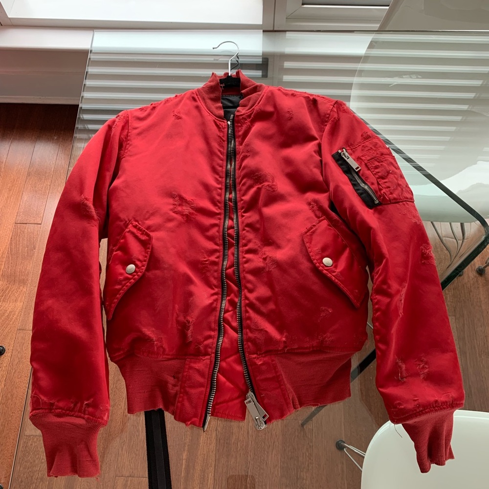Ben Tavertini Unravel Project Bomber Jacket